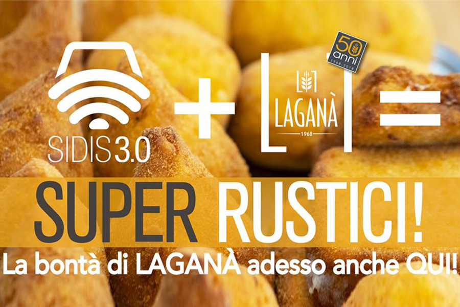 SIDIS3.0 + LAGANÁ = SUPER RUSTICI! 