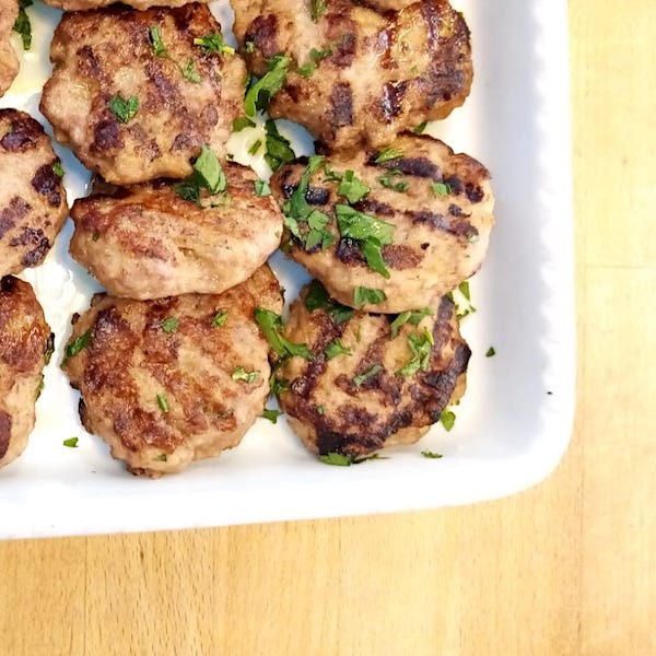 Polpette di carne grigliate