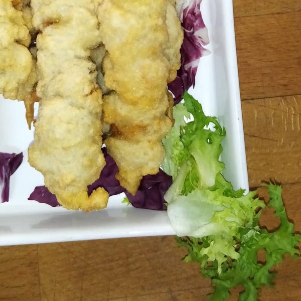 Cozze in tempura