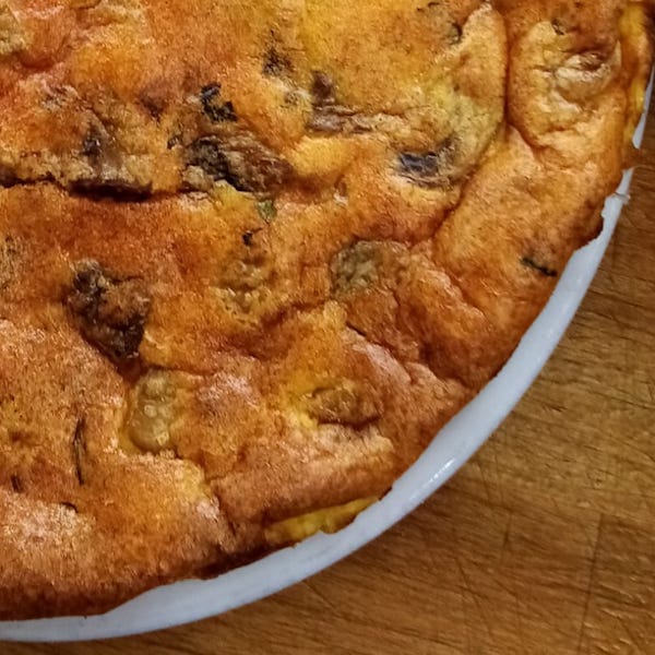 Frittata con funghi