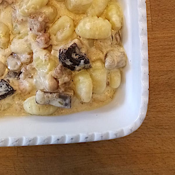 Gnocchi alla boscaiola