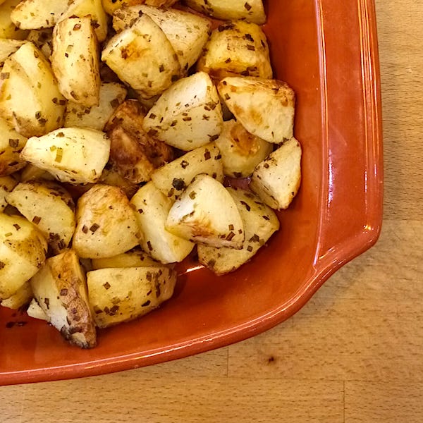 Patate aromatizzate