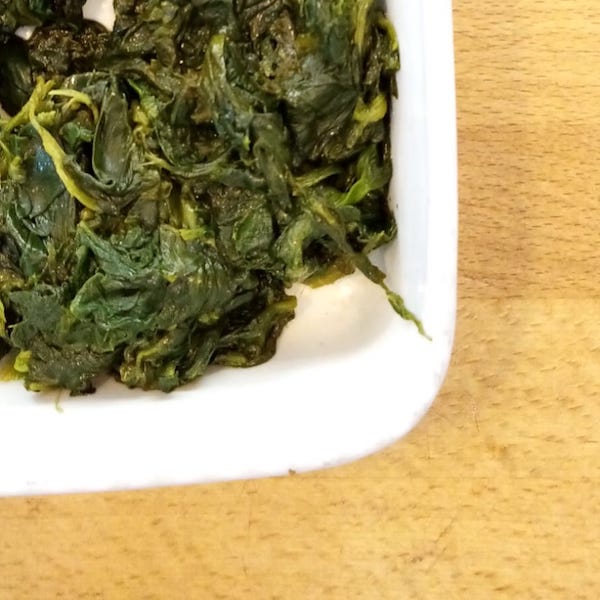 Spinaci al limone