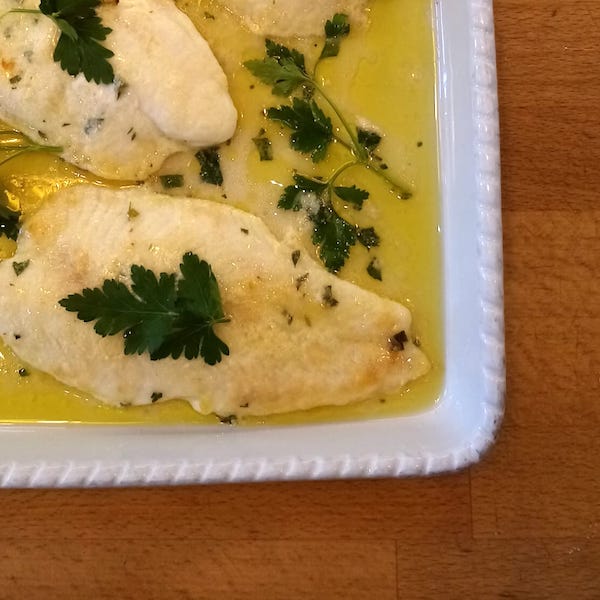 Sogliola al parmigiano