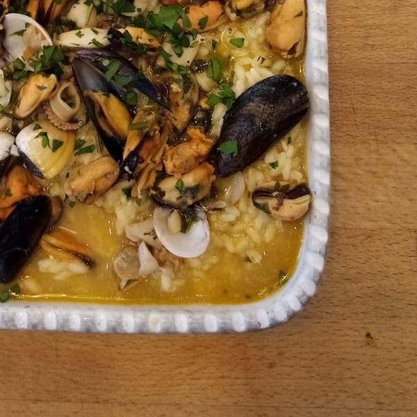 Risotto alla pescatora
