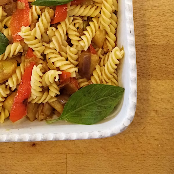 Pasta fredda vegetariana